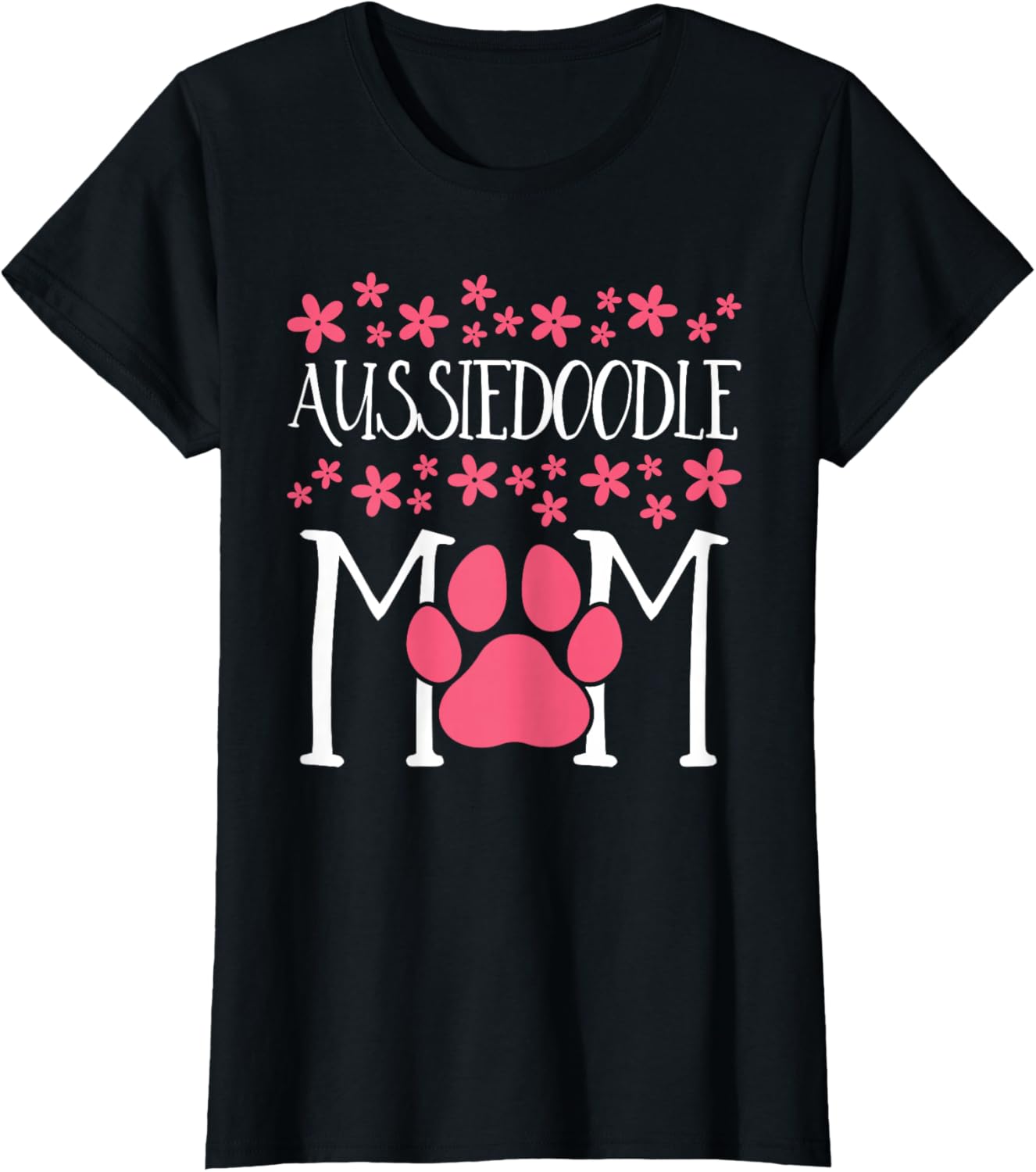 Aussiedoodle Mom T-Shirt Doodle awesome Dog lover T-Shirt