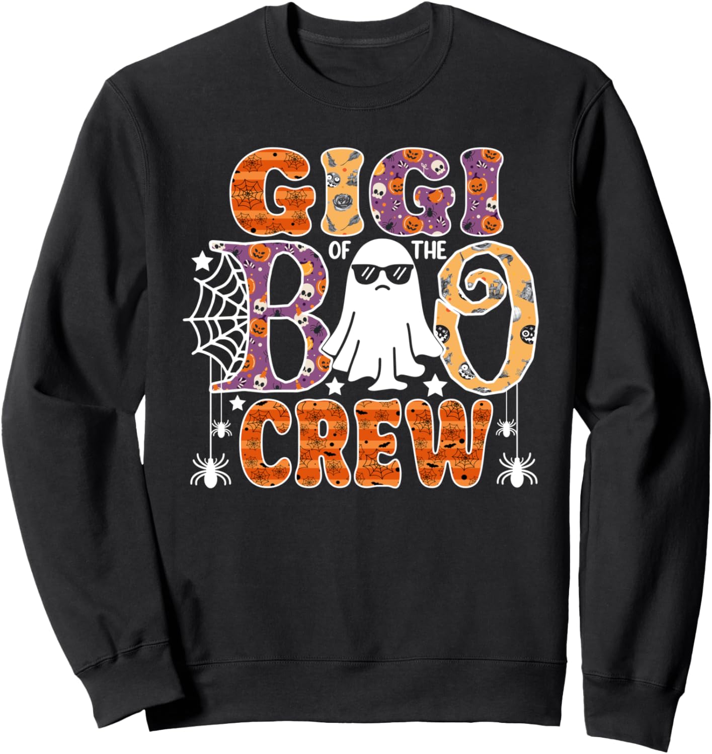 Gigi Of The Boo Crew Funny Halloween Family Matching Sweatshirt