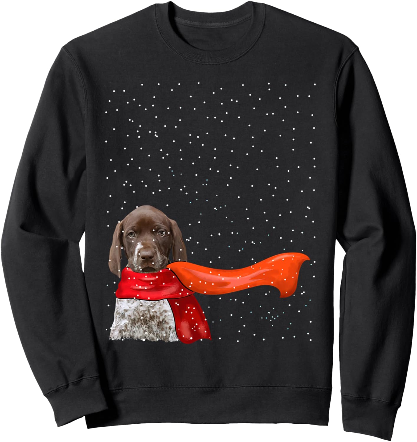 German Shorthaired Pointer Dog Winter Christmas Sweater Xmas Sweatshirt