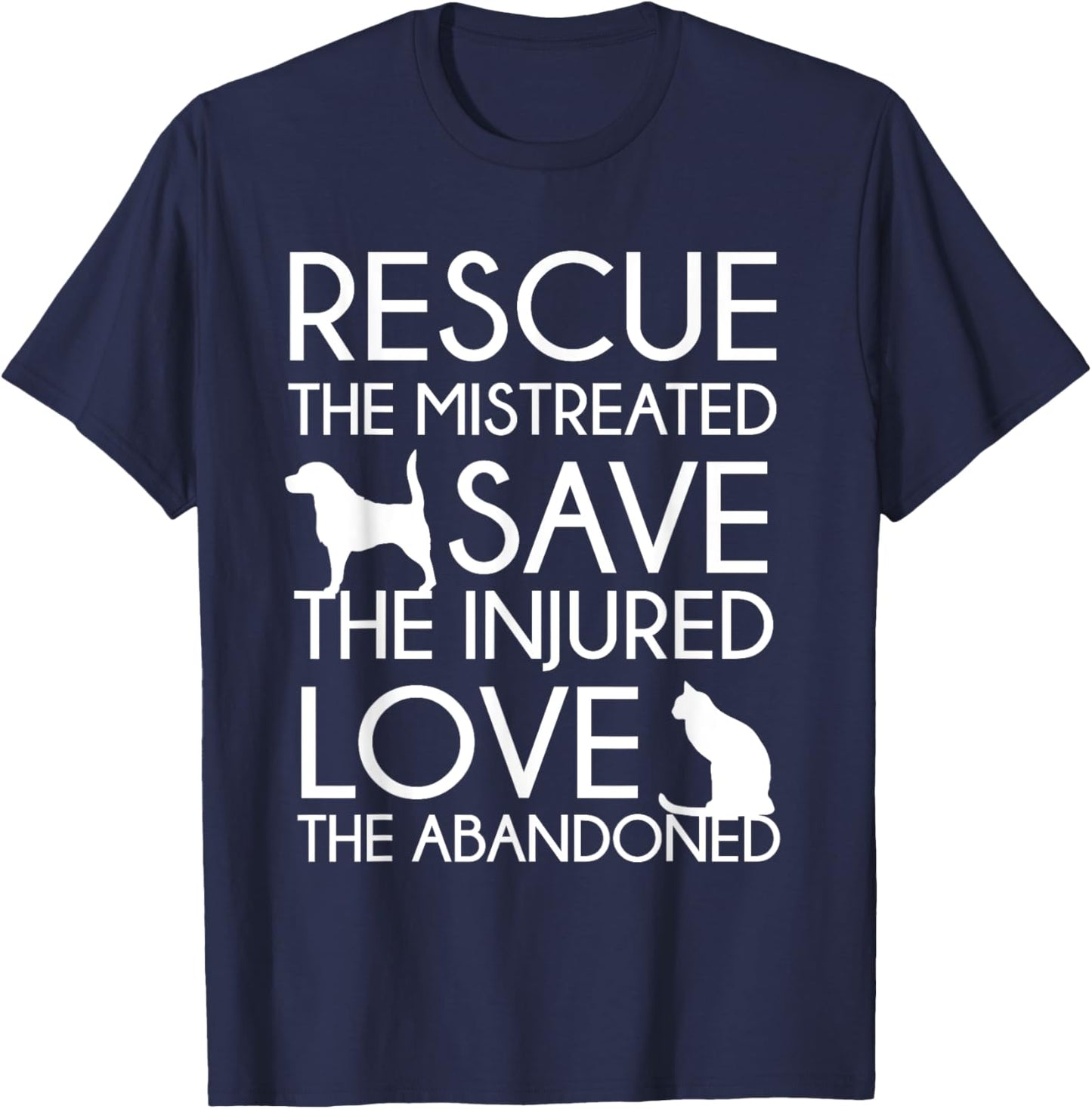 Animal Rescue Gift - Saving Animals - Dog Lover Men Women T-Shirt