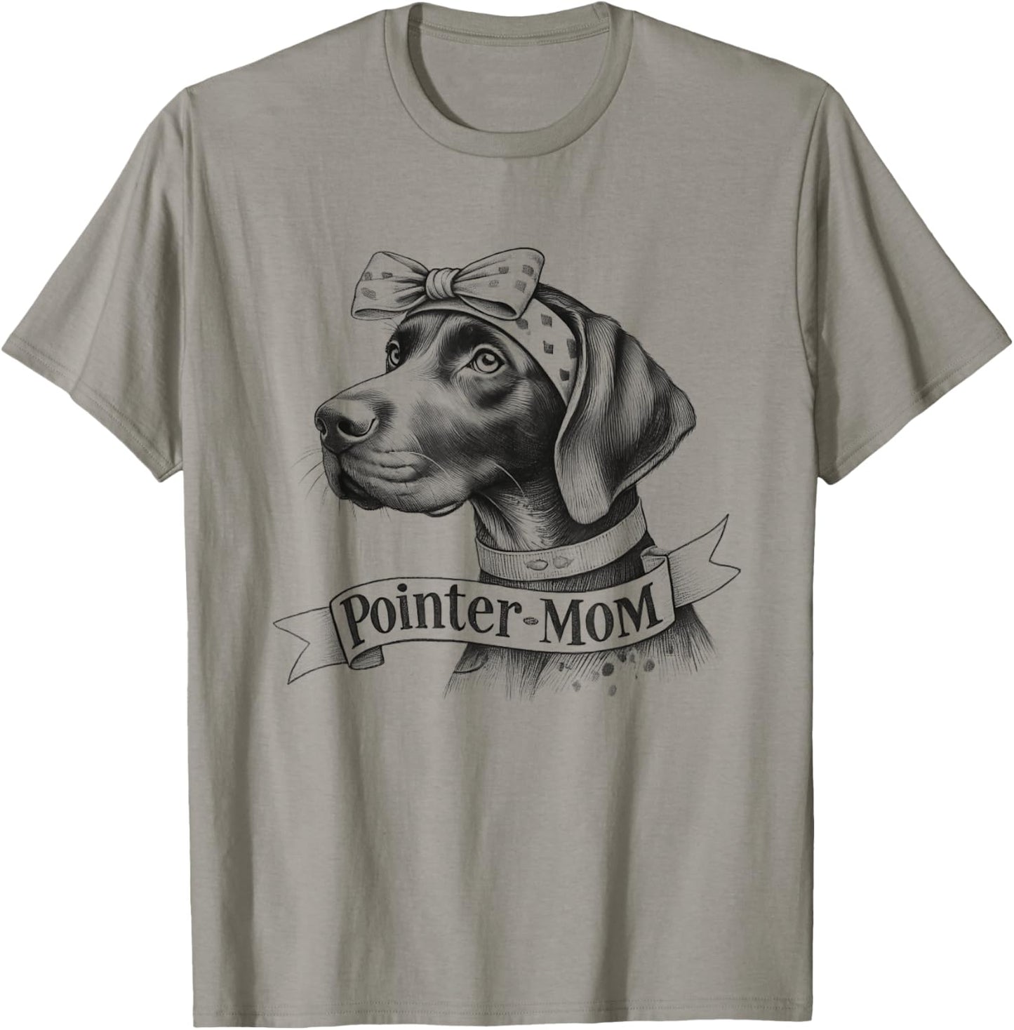 German Shorthaired Pointer Mom GSP Dog Design Idea T-Shirt