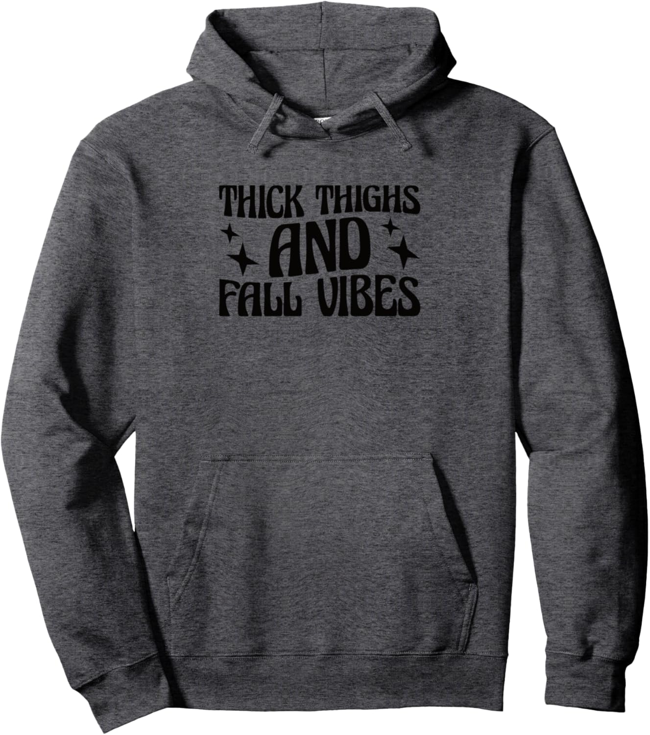 Autumn Thanksgiving Thick Thighs And Fall Vibes Pullover Hoodie