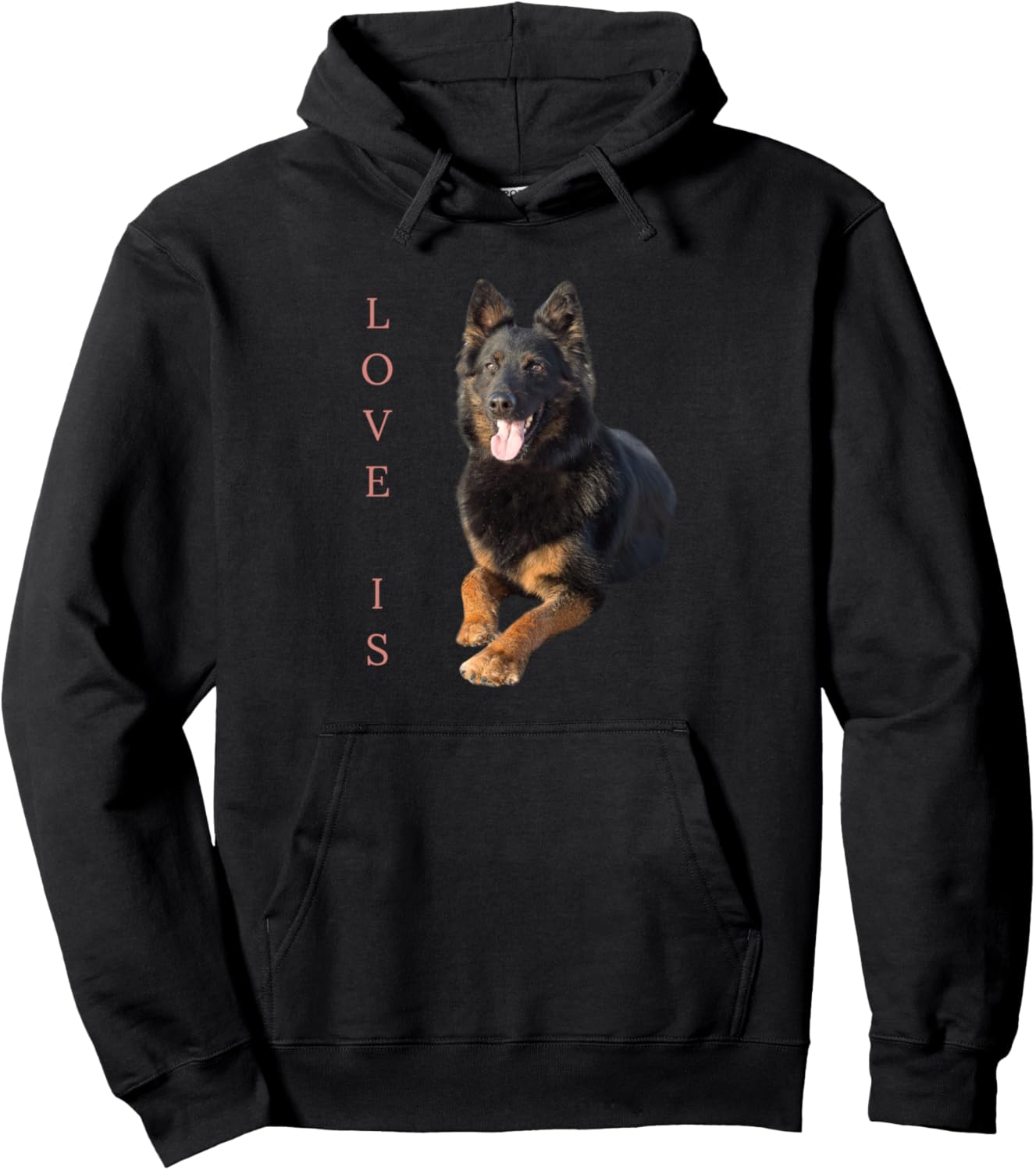 German Shepherd Shirt Women Men Kids Love Dog Mom Dad Gift Pullover Hoodie