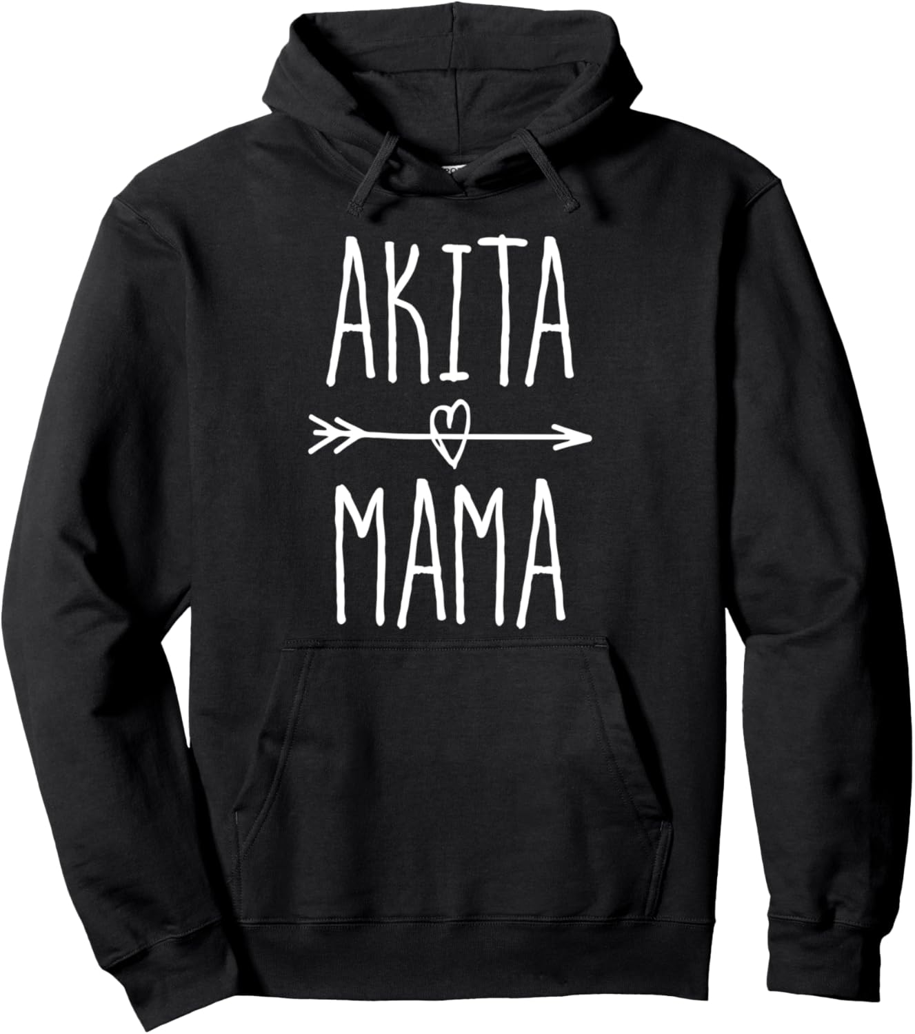 Akita Mom Gift Cute Akita Mama Pullover Hoodie