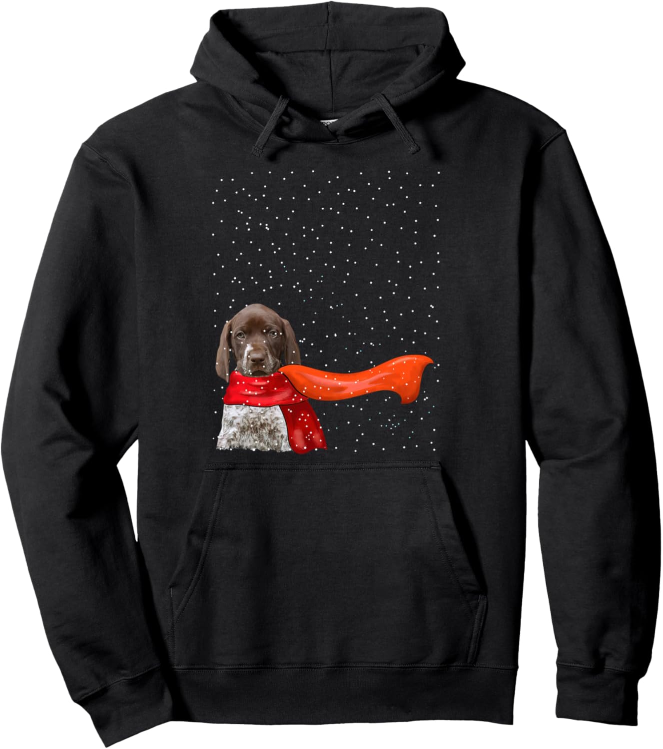 German Shorthaired Pointer Dog Winter Christmas Sweater Xmas Pullover Hoodie