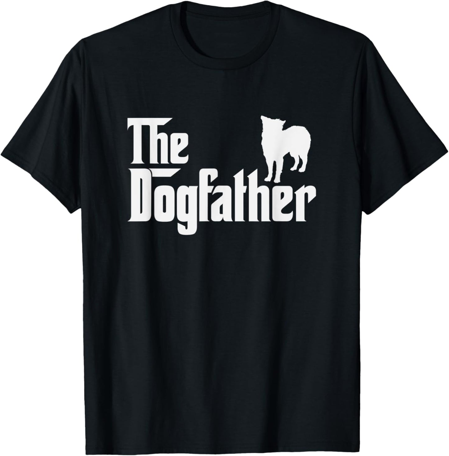 australian shepherd husky DogFather Funny Dog Dad T-Shirt for Men Women Kids