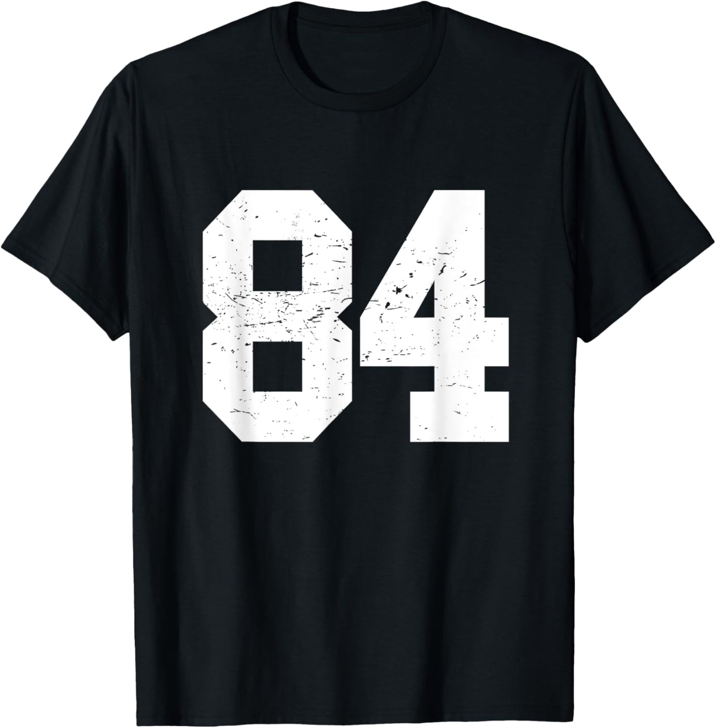 #84 Sports Fan Player T Shirt Number 84 Game Winner Lucky T-Shirt
