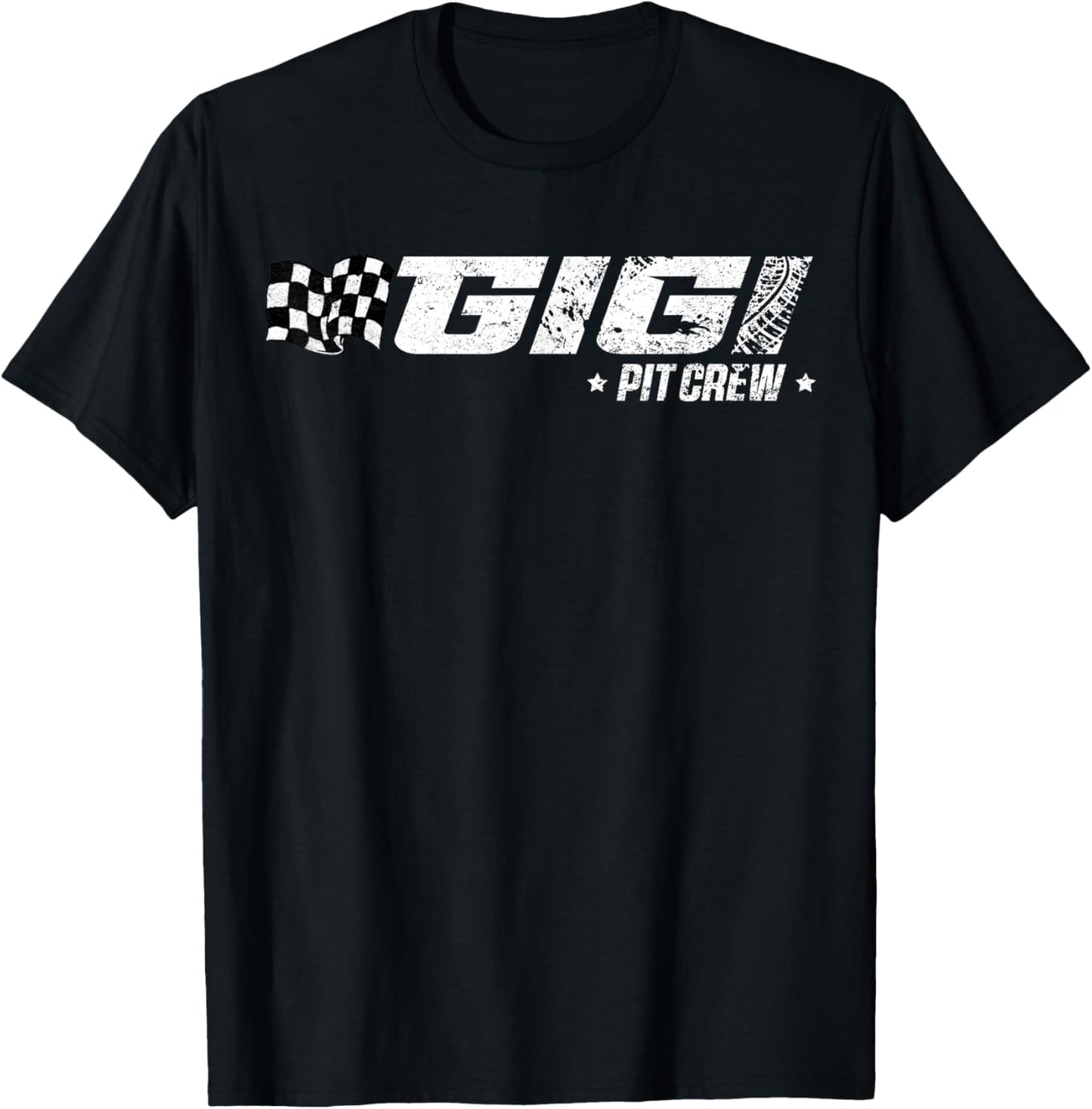 Gigi Pit Crew Race Car Birthday Family Racing T-Shirt