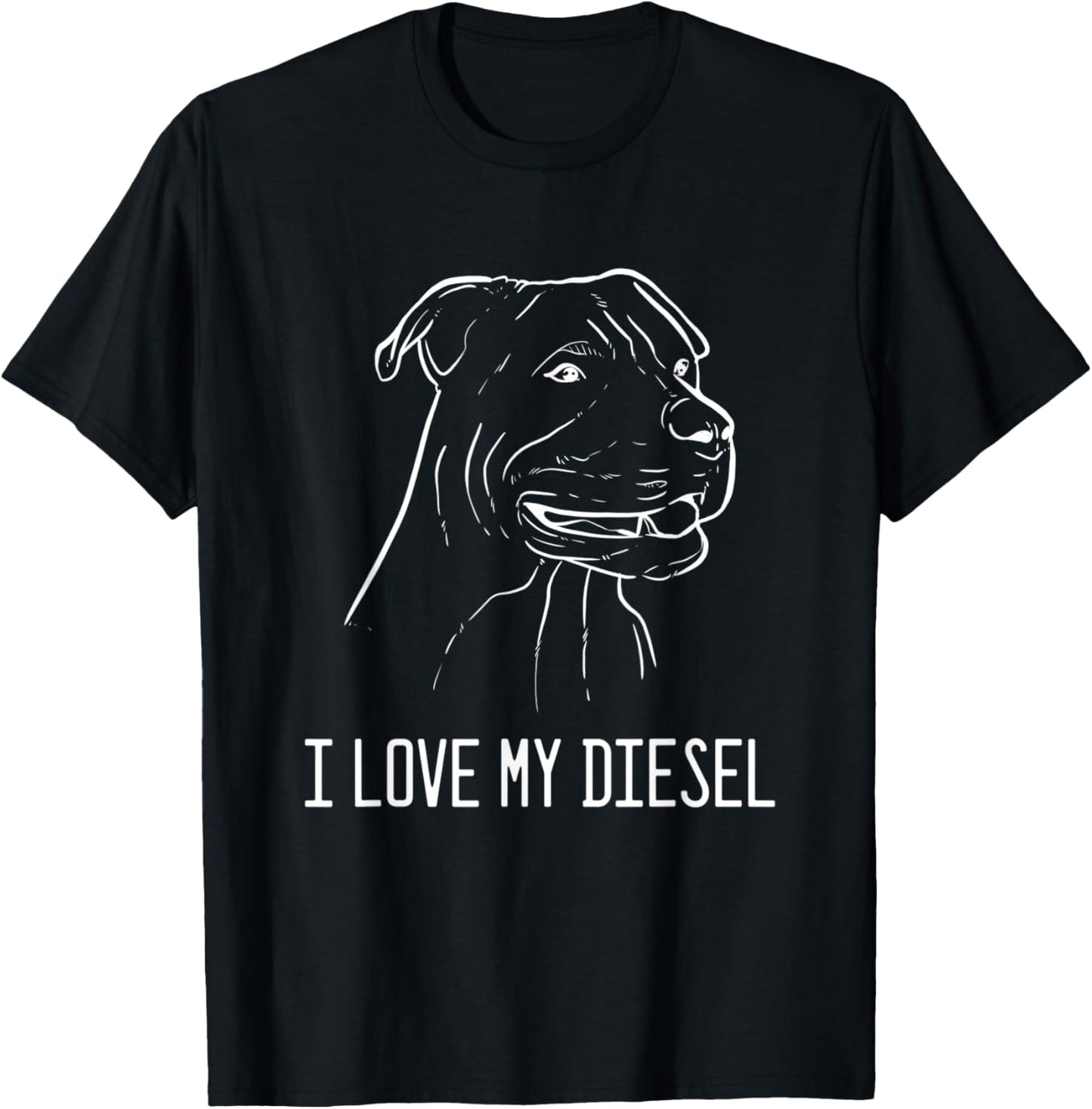 American Pitbull Terrier Diesel Pet Lover And Dog Owner Men Women T-Shirt