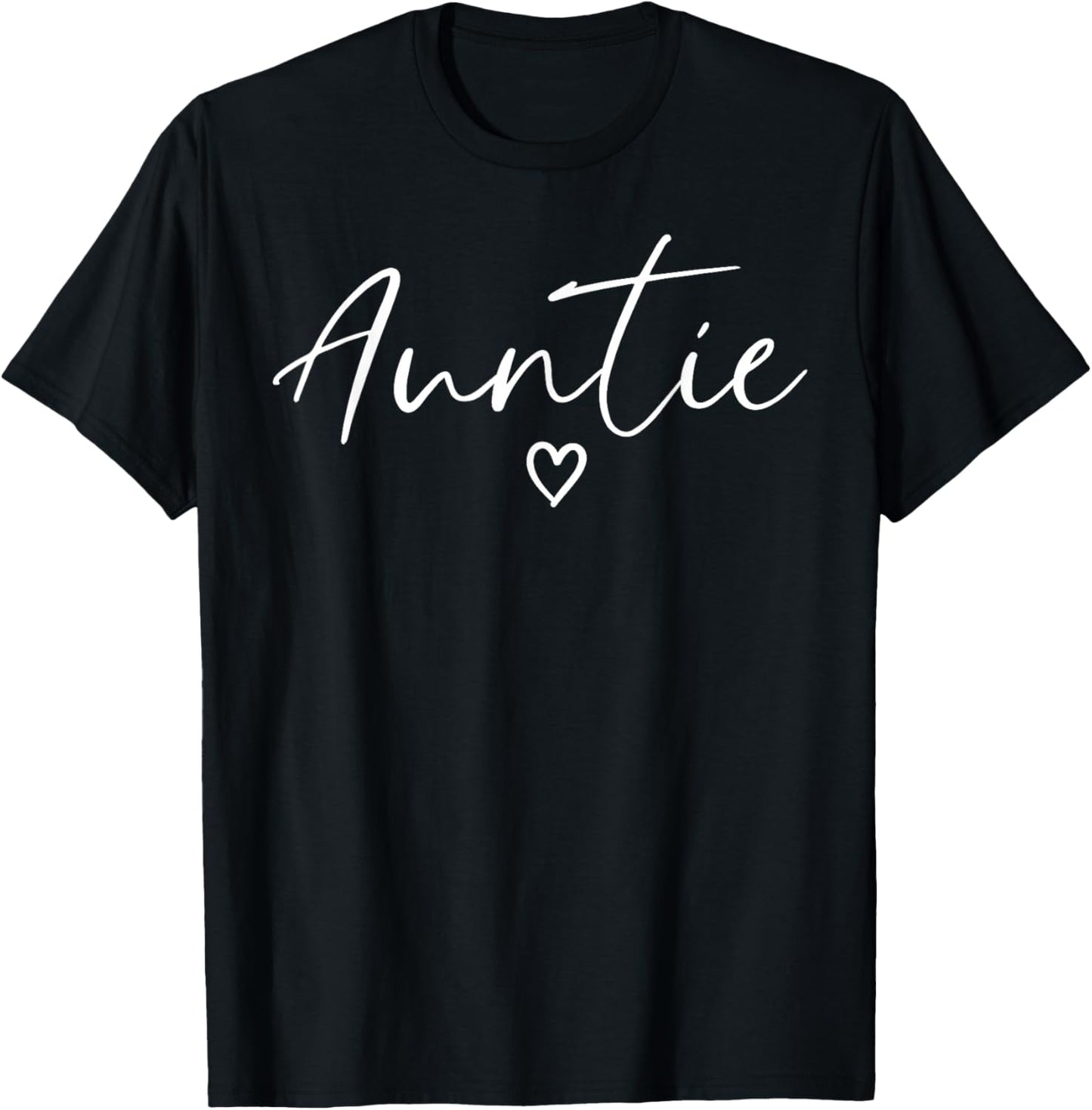 Auntie Gifts For Women Heart Mother's Day Auntie T-Shirt