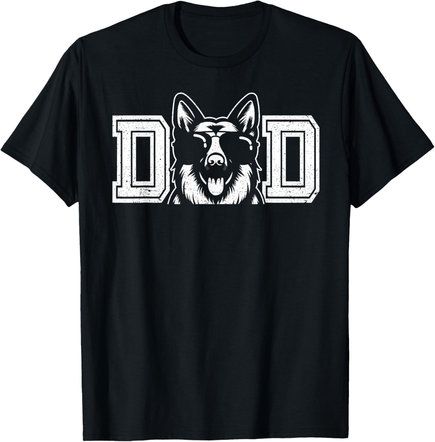 German Shepherd Dog Owner Dad Father's Day Men T-Shirt