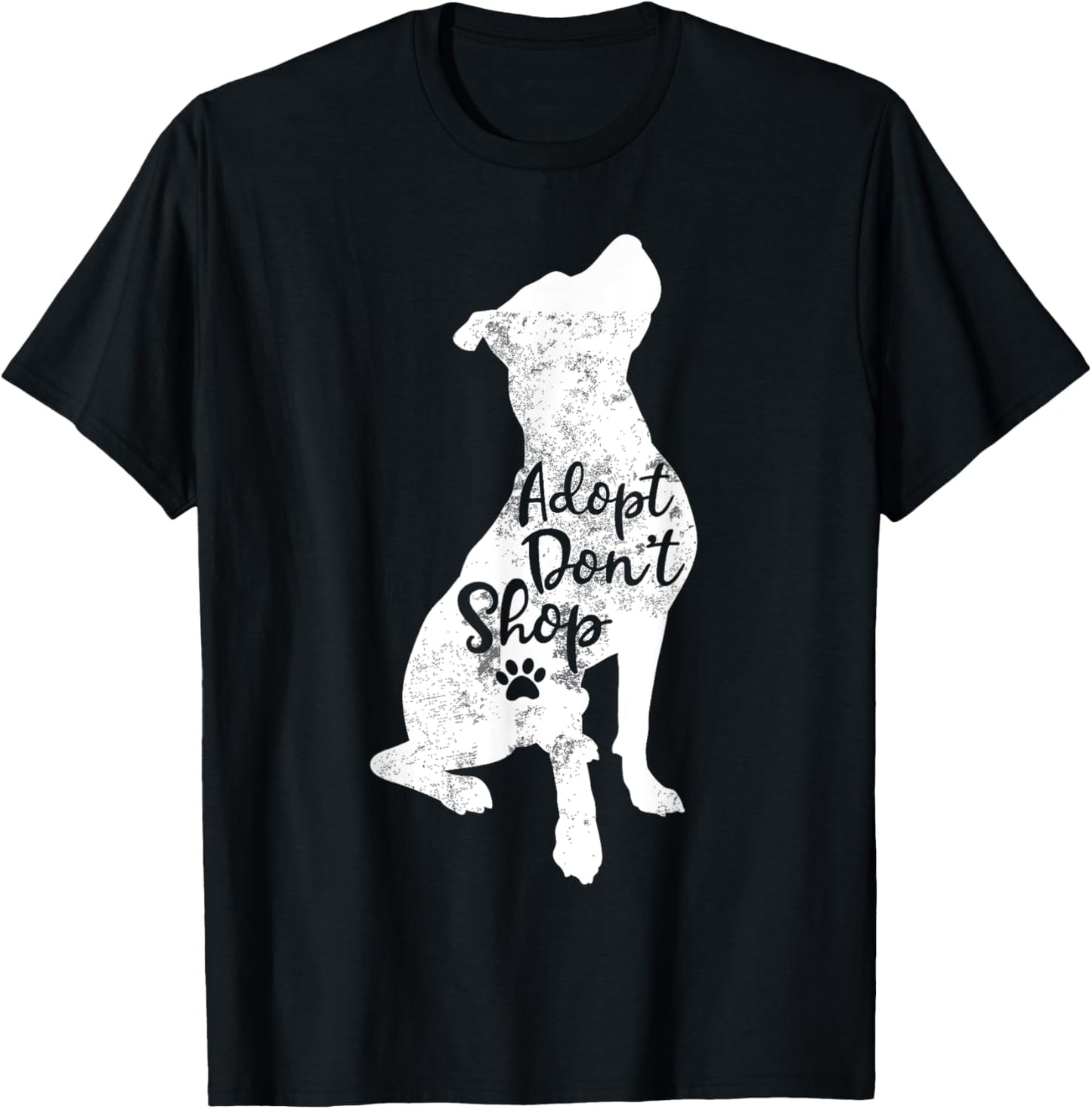 Adopt Don't Shop Rescue Pitbull Dog Breed Pit Bull Mom T-Shirt for Men Women Kids