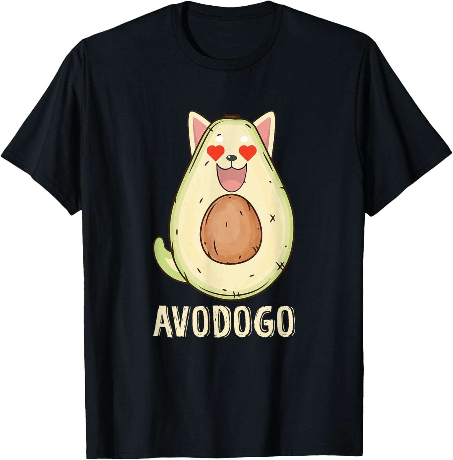Avodogo Avocado Dog Owner Pet Guacamole Toast Green Fruit T-Shirt for Men Women