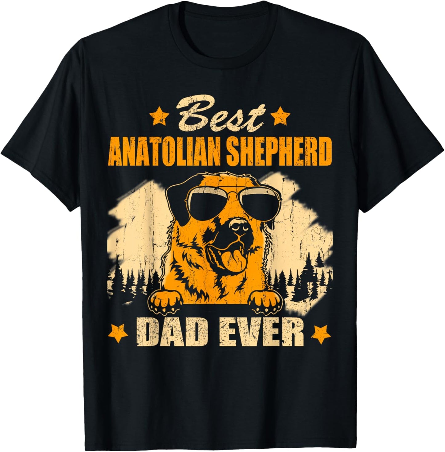 Anatolian Shepherd And Dog Dad - Best Friends Dog Father T-Shirt