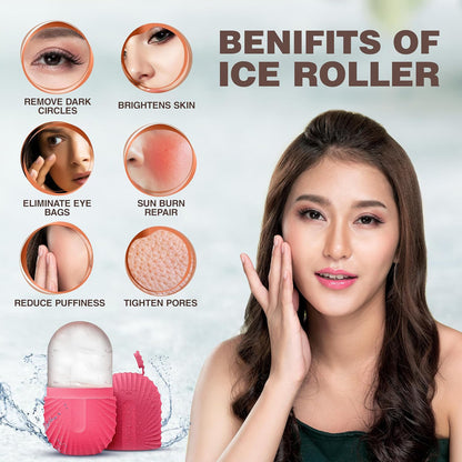 Ice Roller for Face and Eye Glow Naturally and Skincare