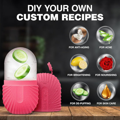 Ice Roller for Face and Eye Glow Naturally and Skincare