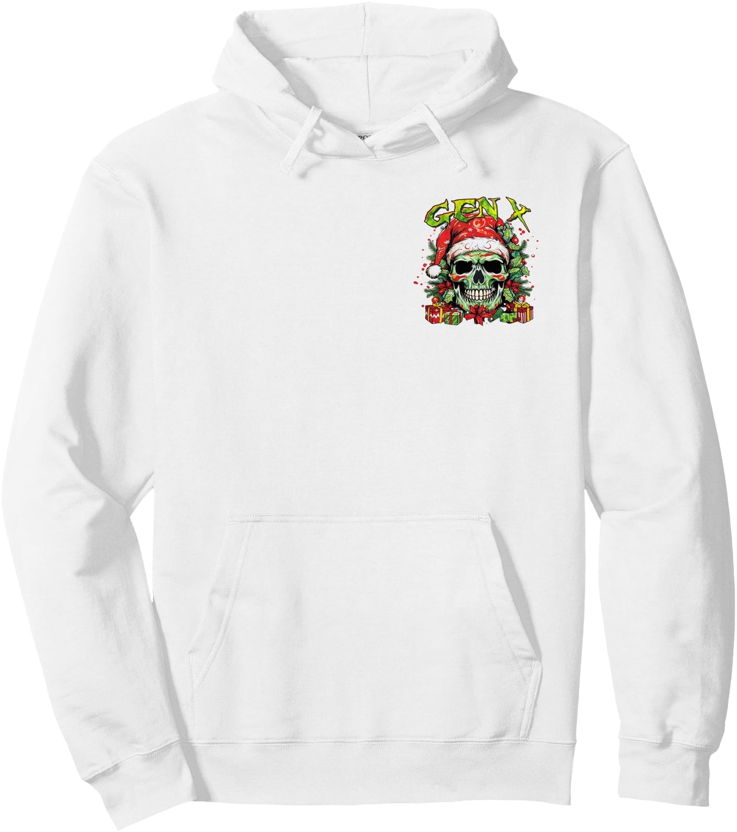 (2 SIDED) GEN X On The Naughty List And I Regret Nothing Pullover Hoodie