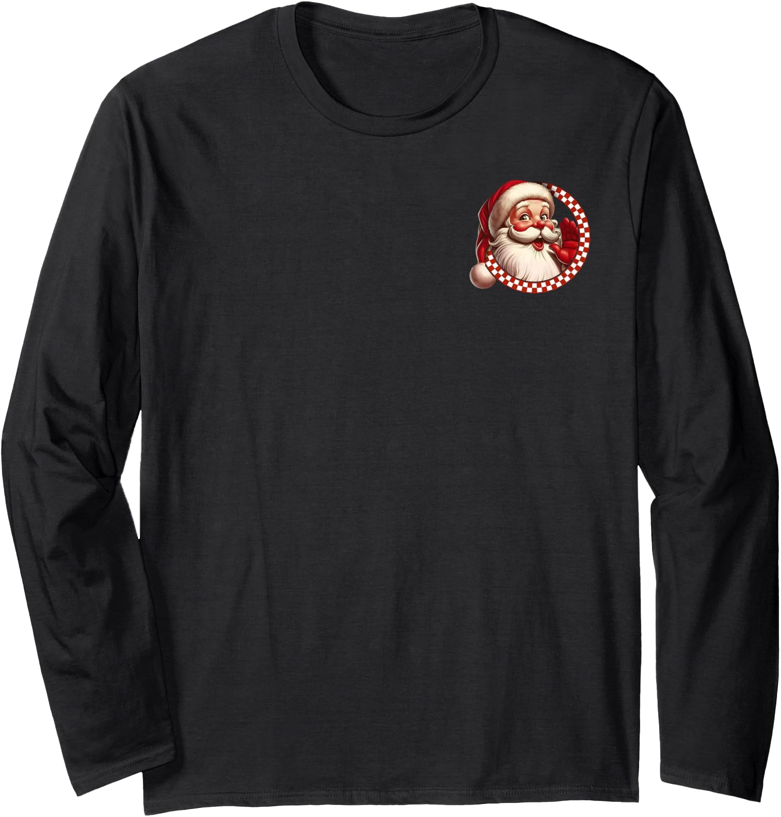 (2 Sided) You Ain't Getting Shit Santa Claus Christmas Long Sleeve