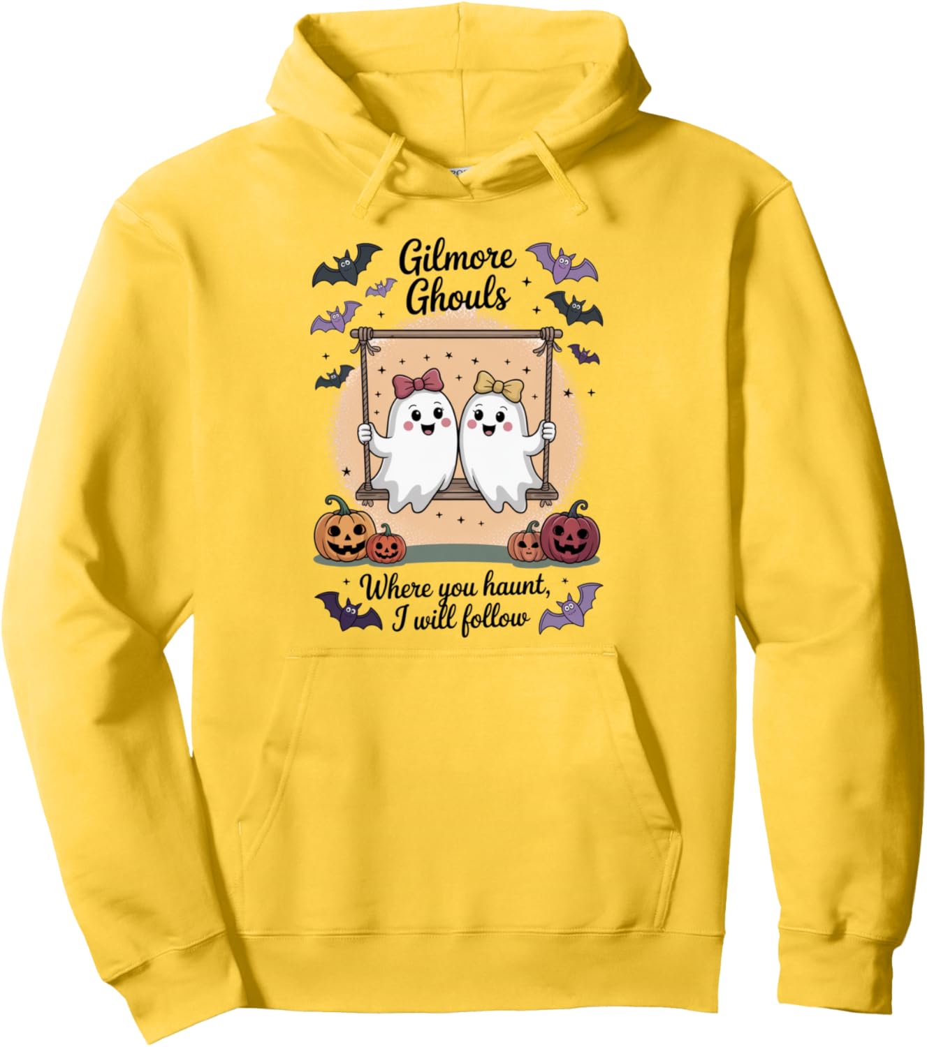 Gilmore Ghouls Where You Haunt, I Will Follow Apparel Pullover Hoodie
