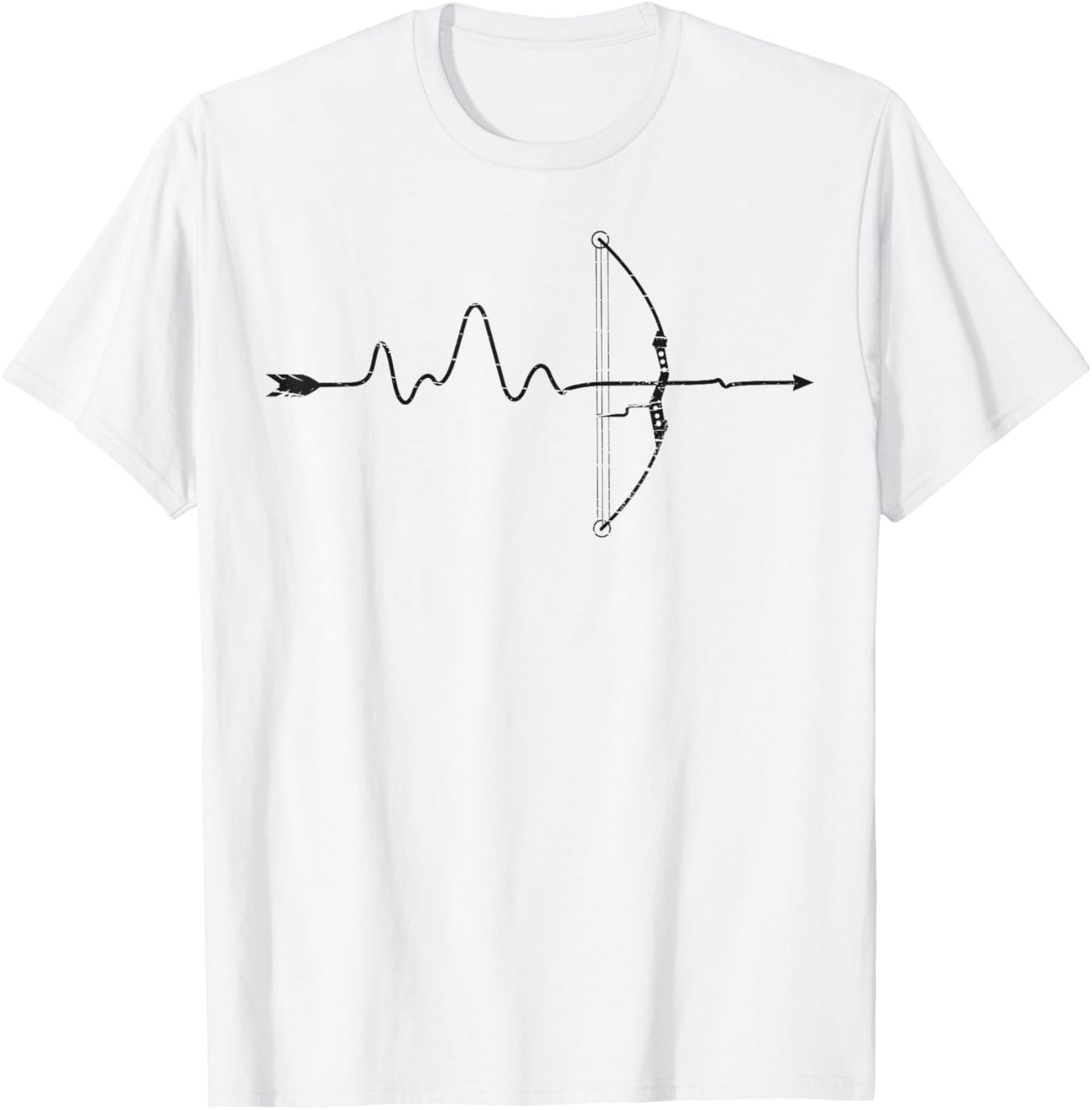 Archer Heartbeat Archery Bow Arrow Bowhunting Hunting Gifts T-Shirt