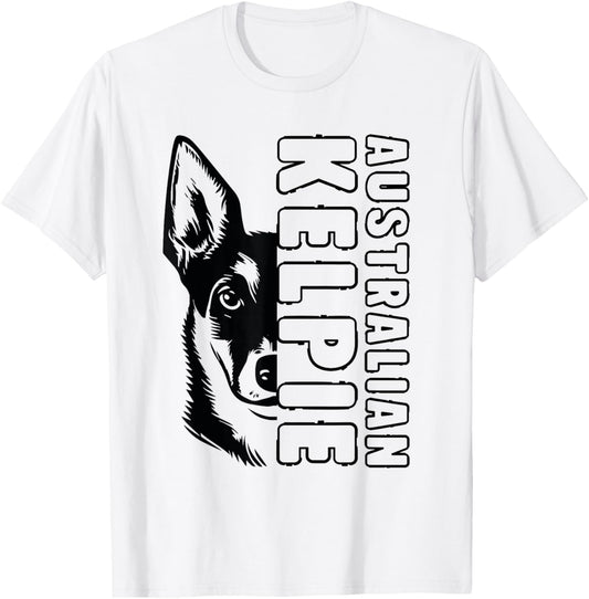 Australian Kelpie Dog Men Women Kids T-Shirt
