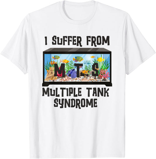 Aquarium Fish Design Funny Aquarium Lover Owner Collector T-Shirt