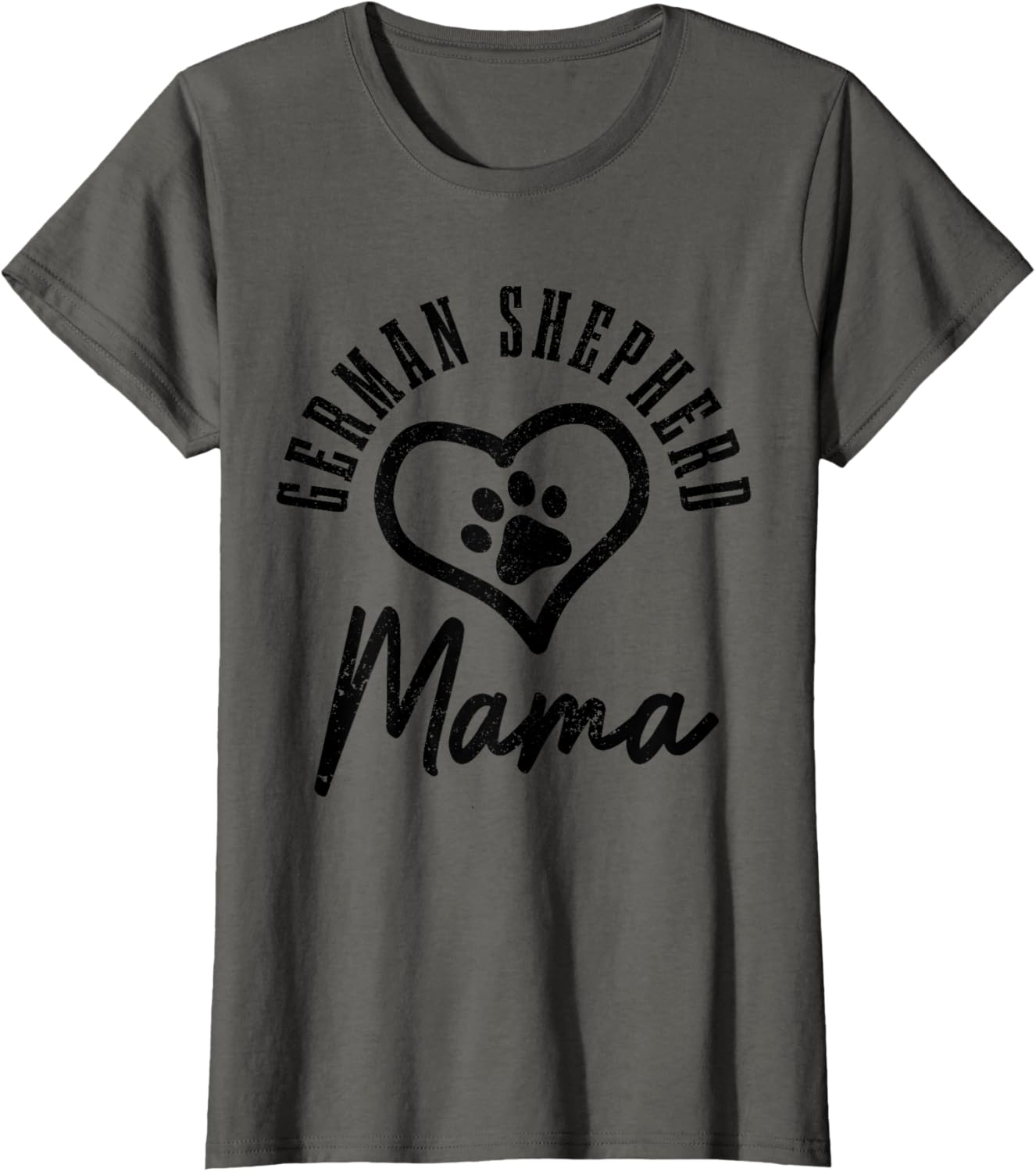 German Shepherd Dog with German Shepherd Dog T-Shirt