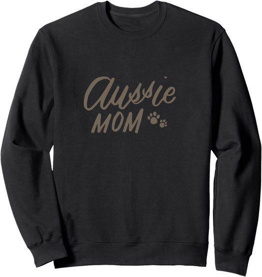 Aussie Mom Sweatshirt Australian Shepherd Gifts Women Girls Sweatshirt