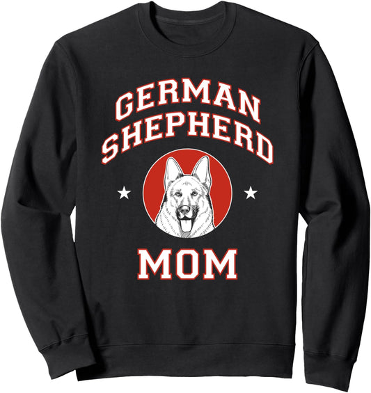 German Shepherd Mom Dog Mother Sweatshirt