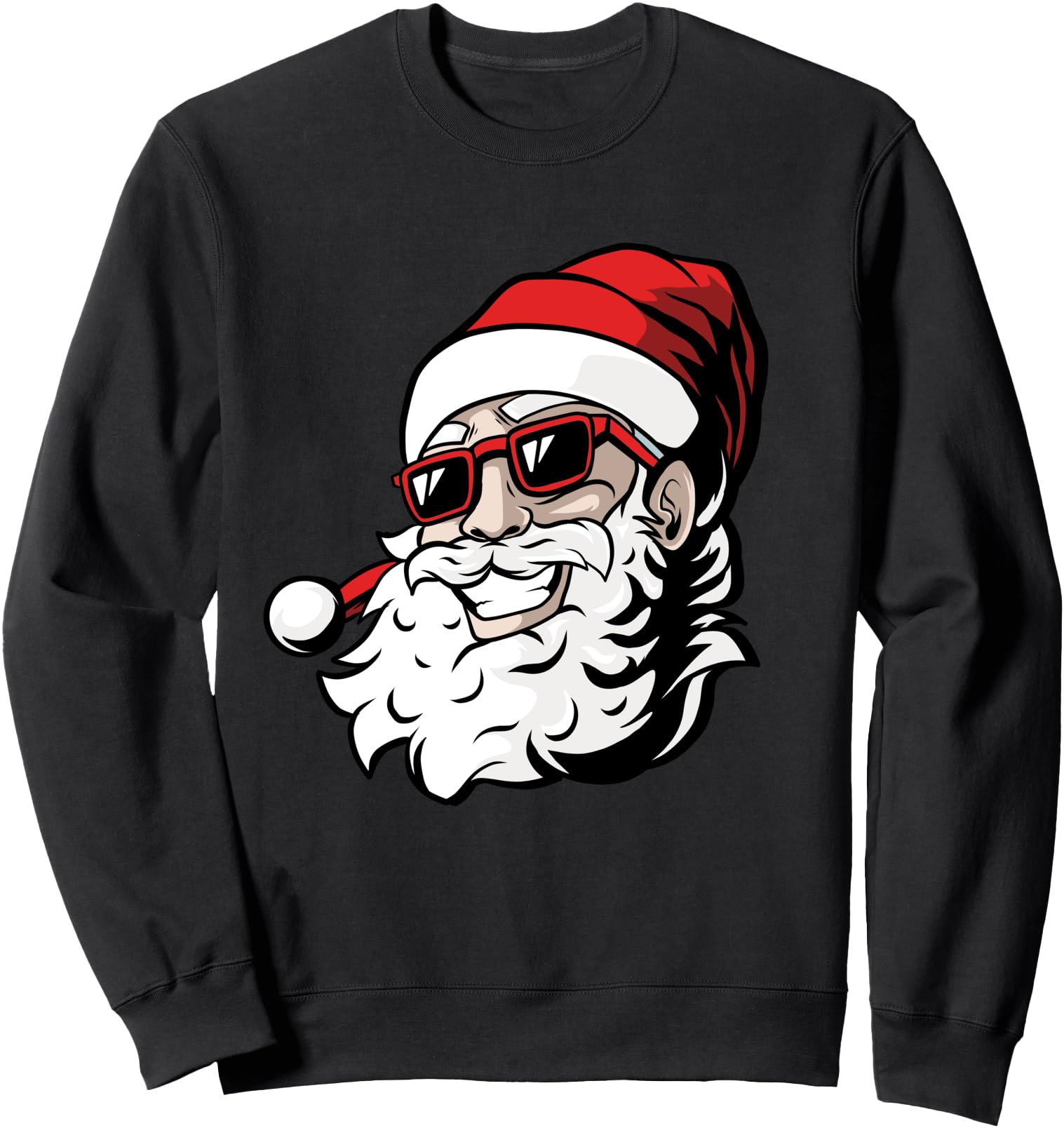 Cool cartoon Santa Claus Sweatshirt