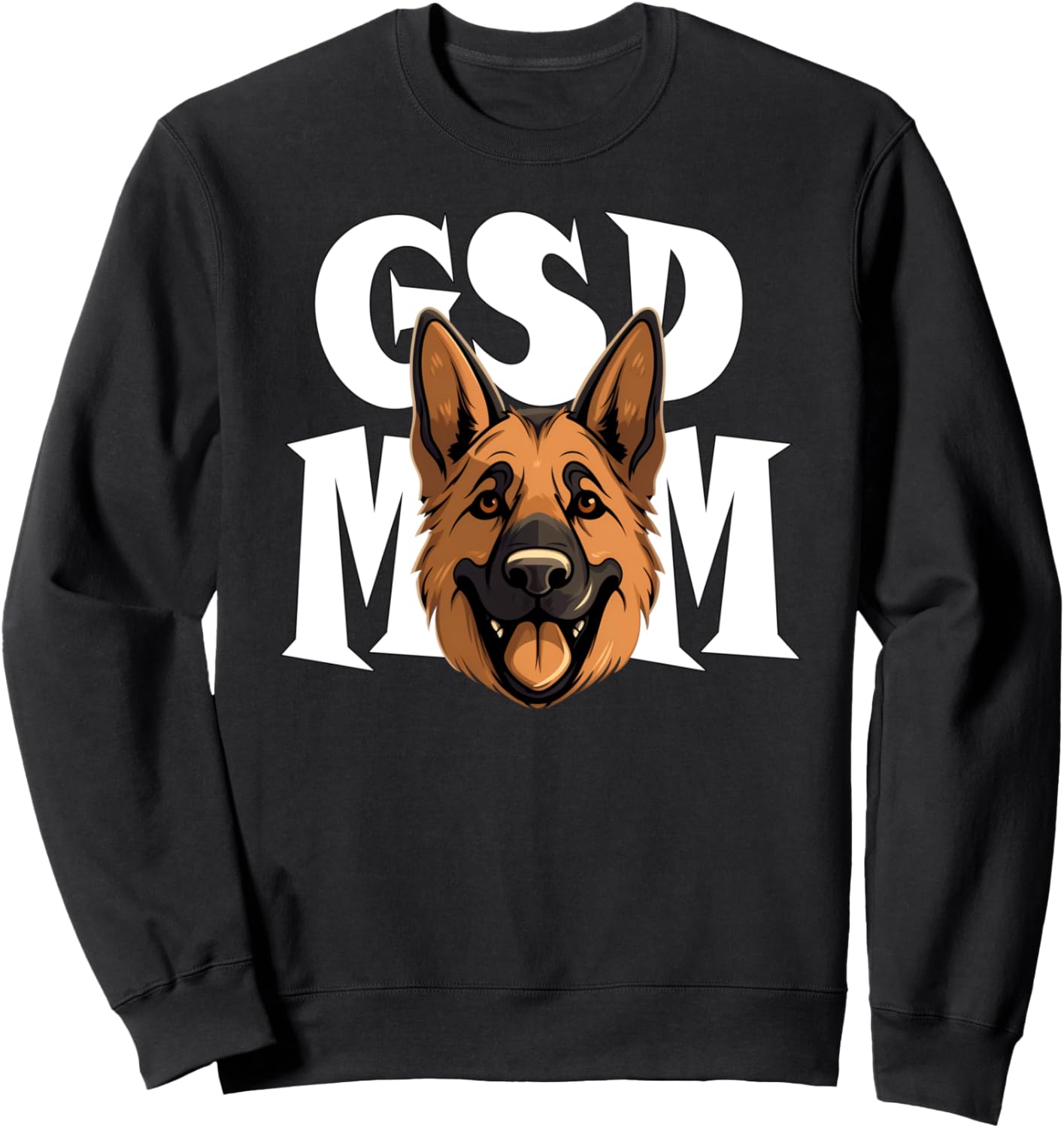 German Shepherd Mom Cute GSD Momma Puppy Dog Women's Sweatshirt