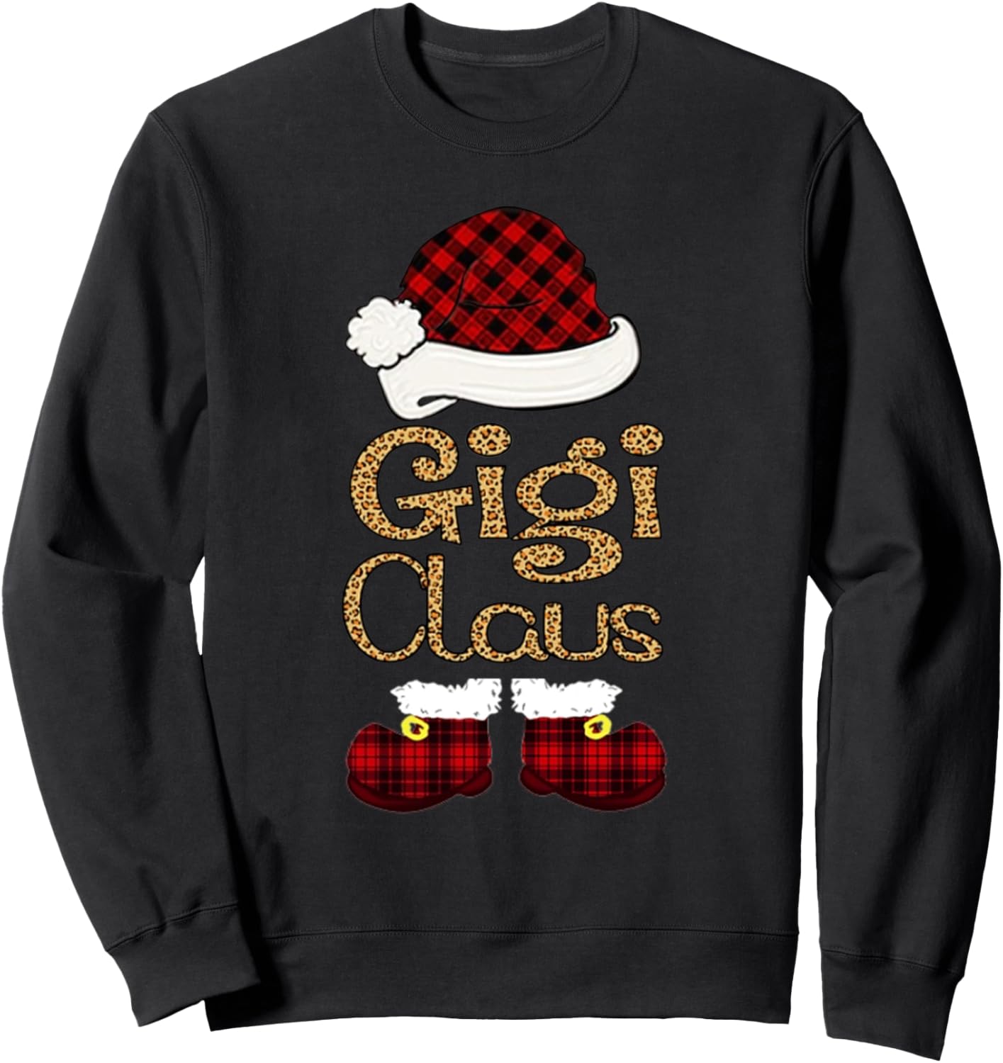 GIGI CLAUS Christmas GIGI Santa Sweatshirt
