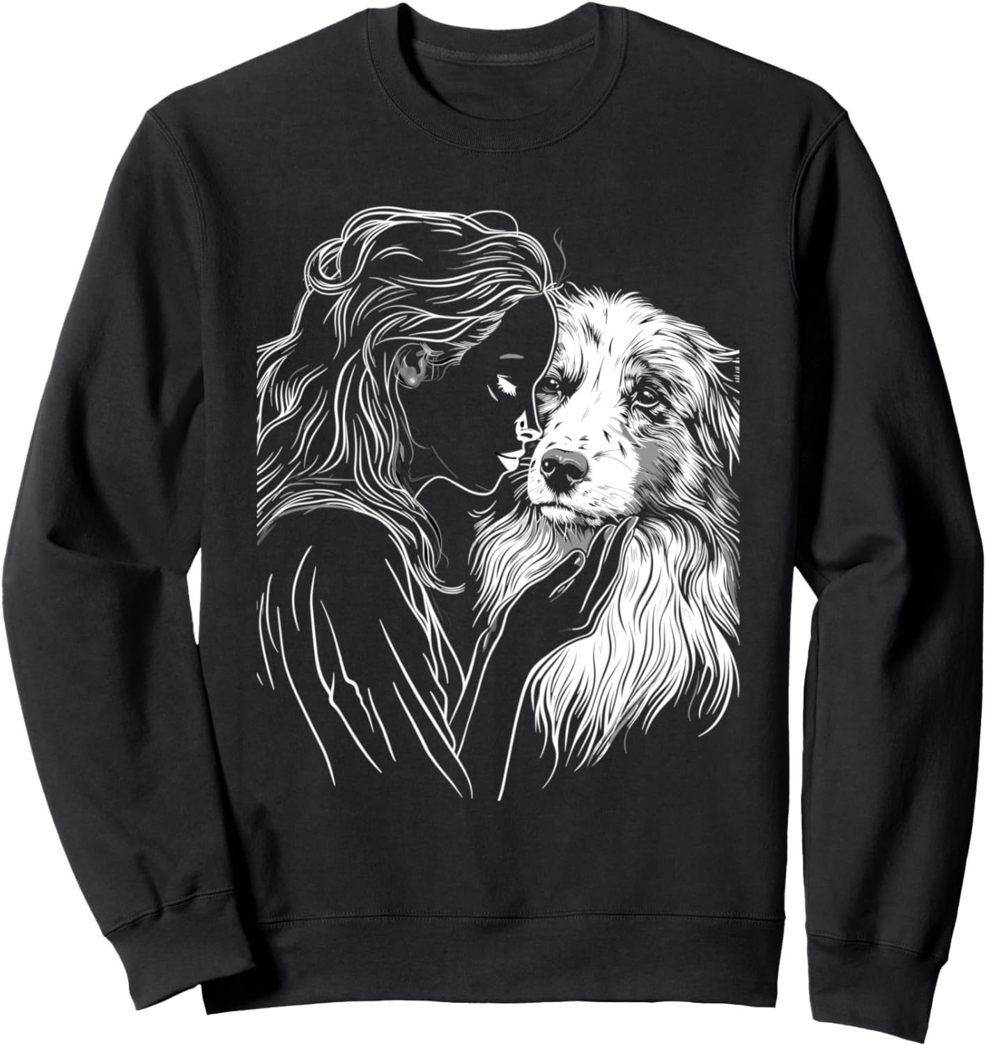 Australian Shepherd Dog Mom Aussie Lover Mother's Day Sweatshirt