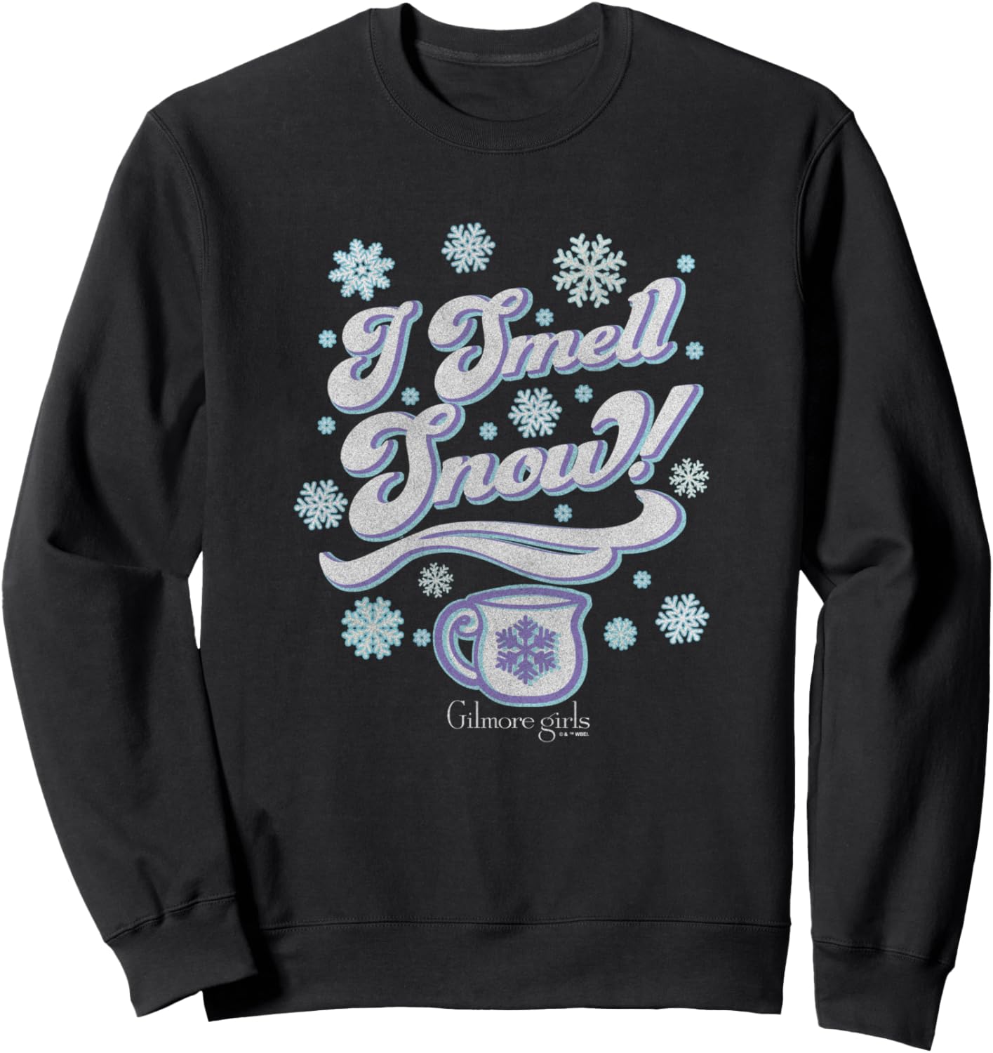 Gilmore Girls Christmas I Smell Snow! Vintage Logo Sweatshirt