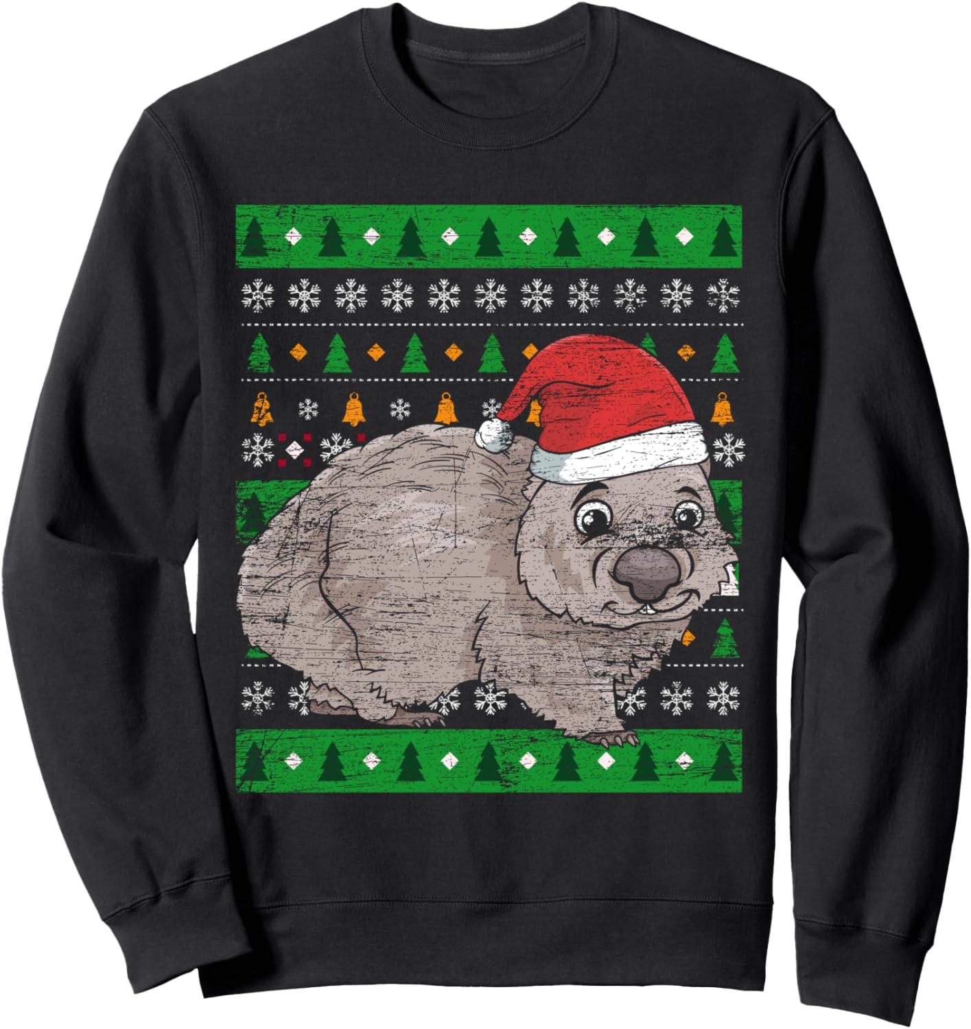 Australia Zookeeper Animal Wombat Ugly Christmas Sweatshirt