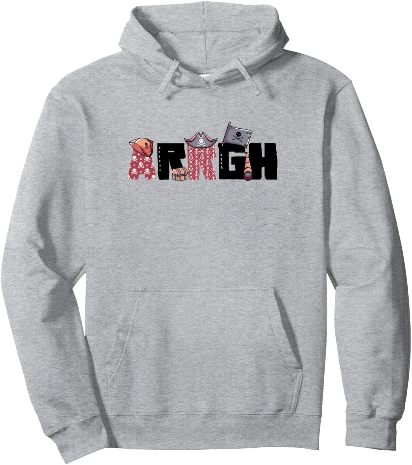 Arrgh Halloween Pirate Costume Pullover Hoodie