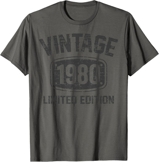 42 Years Old Vintage 1980 Limited Edition 42th Birthday T-Shirt