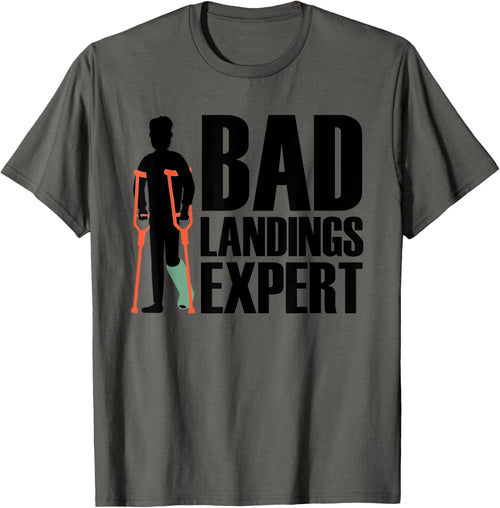 Cool Broken Leg Art For Men Women Foot Ankle Knee Broken Leg T-Shirt