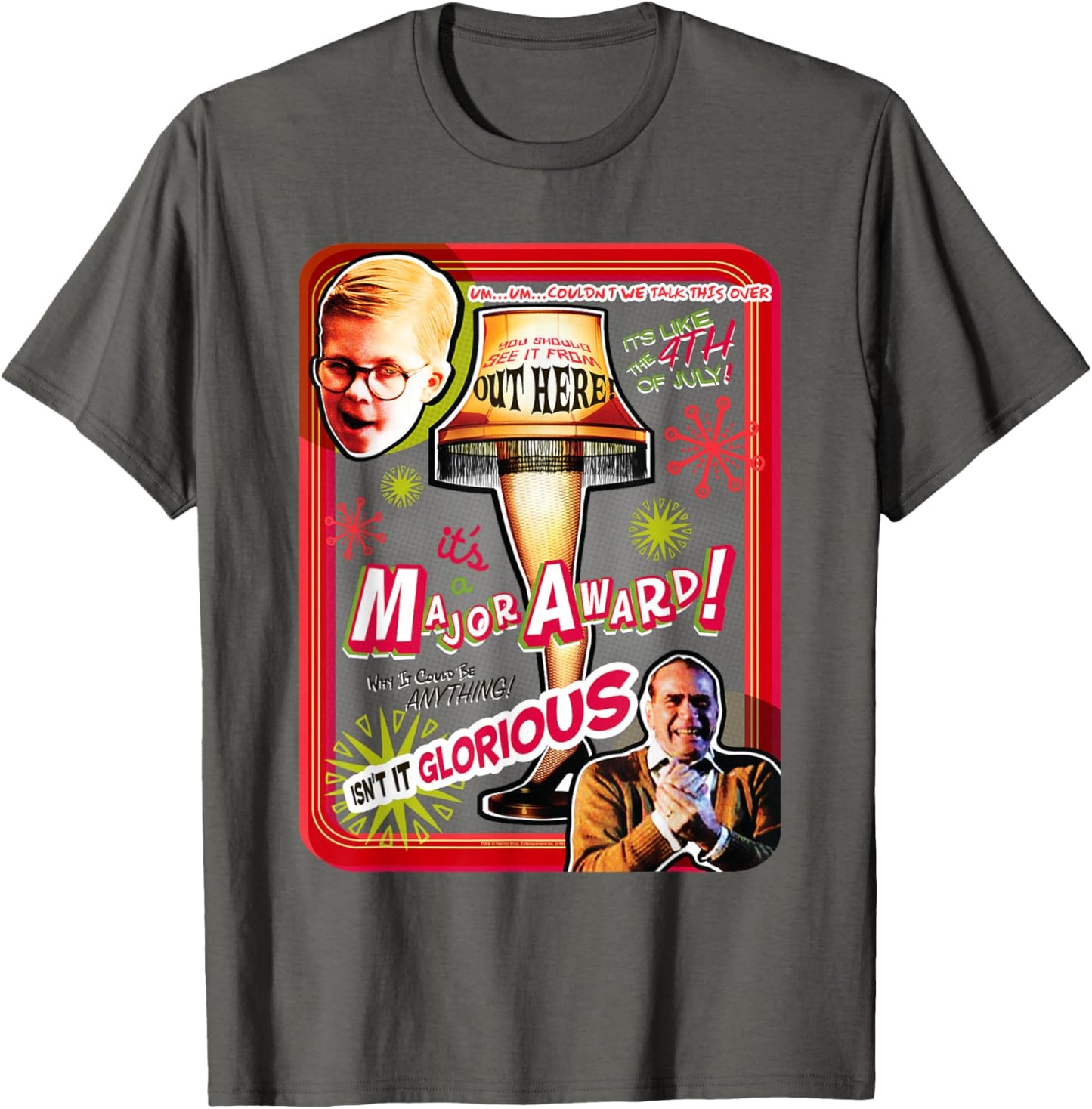 A Christmas Story Glorious Major Award Christmas T-Shirt