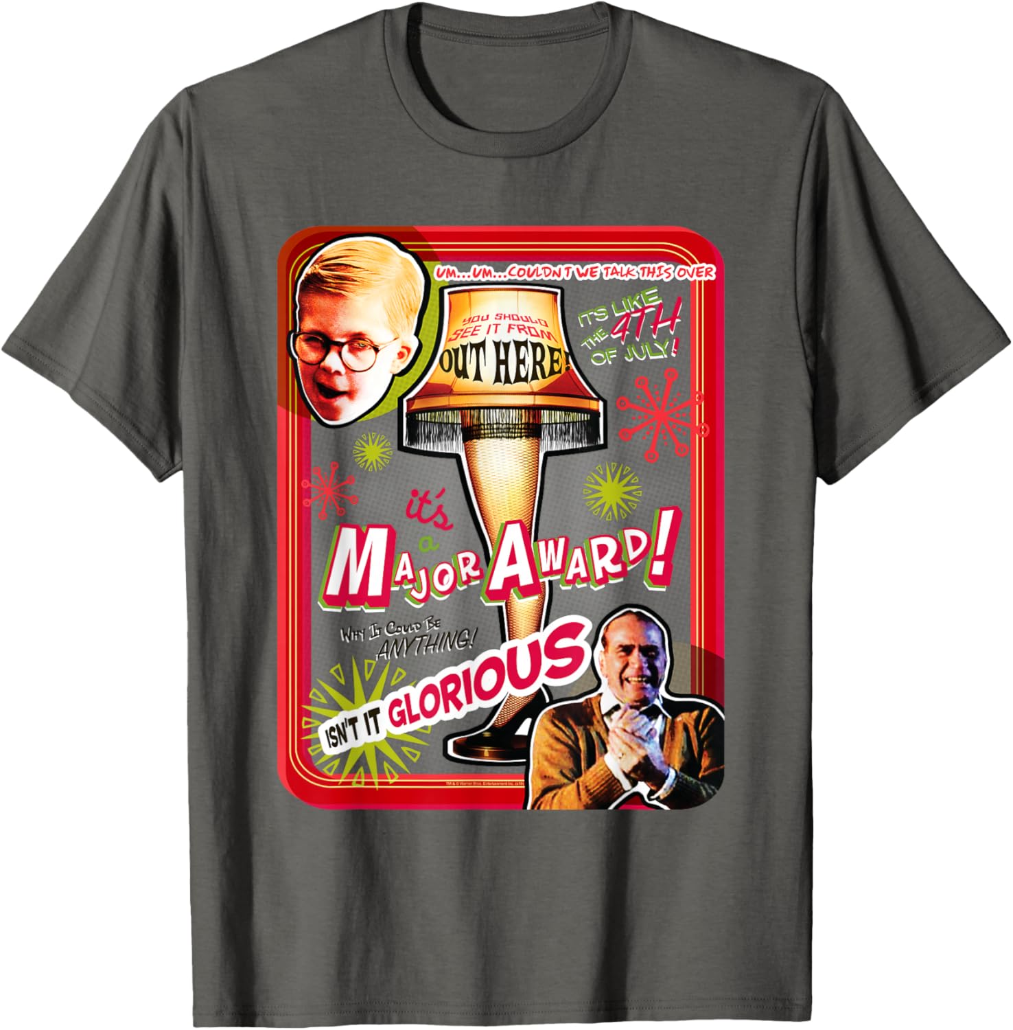 A Christmas Story Glorious Major Award Christmas T-Shirt