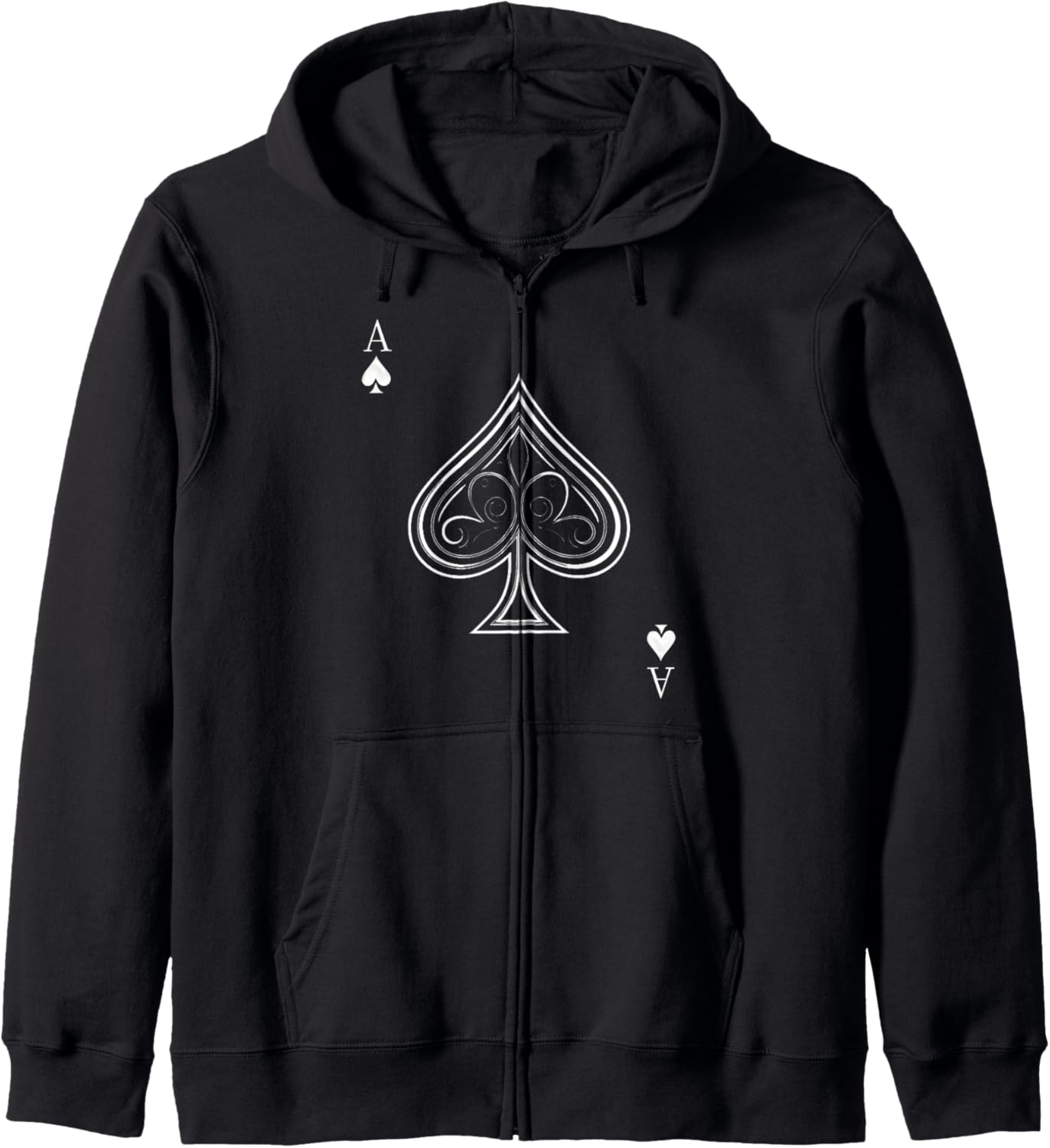 Ace Of Spades Zip Hoodie