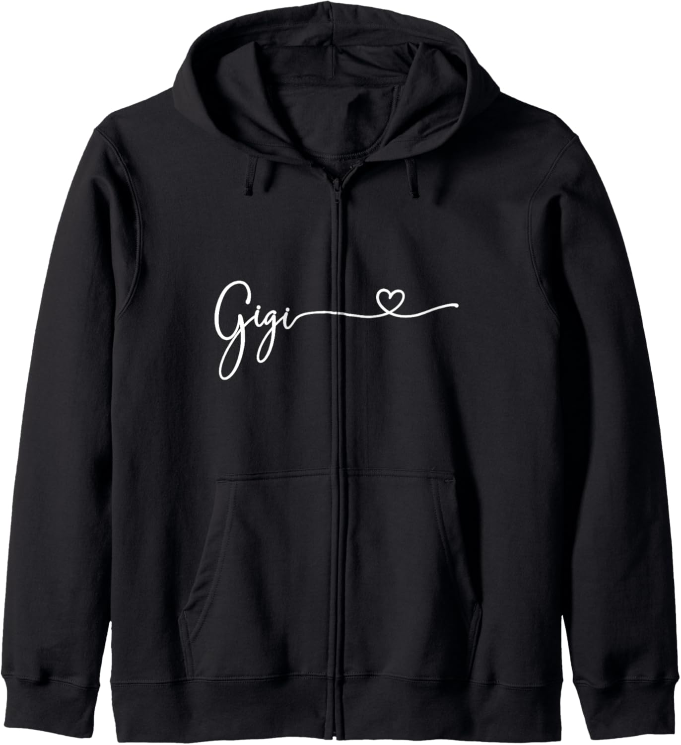 Gigi For Grandma Women Christmas Mother's Day Birthday Zip Hoodie