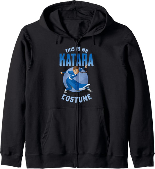 Avatar: The Last Airbender Halloween My Katara Costume Zip Hoodie