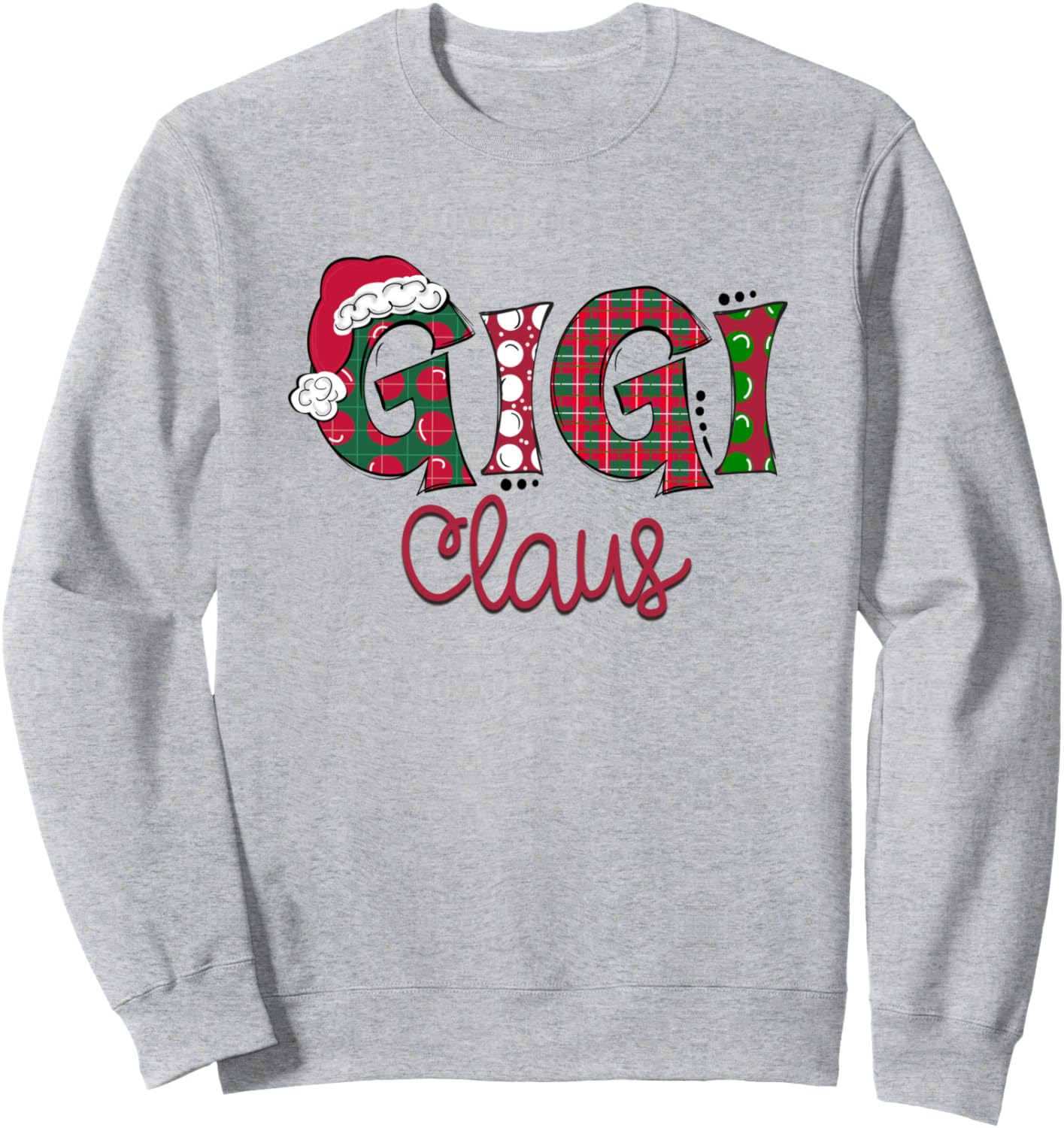 Gigi Clause Cute Art - Christmas Sweatshirt