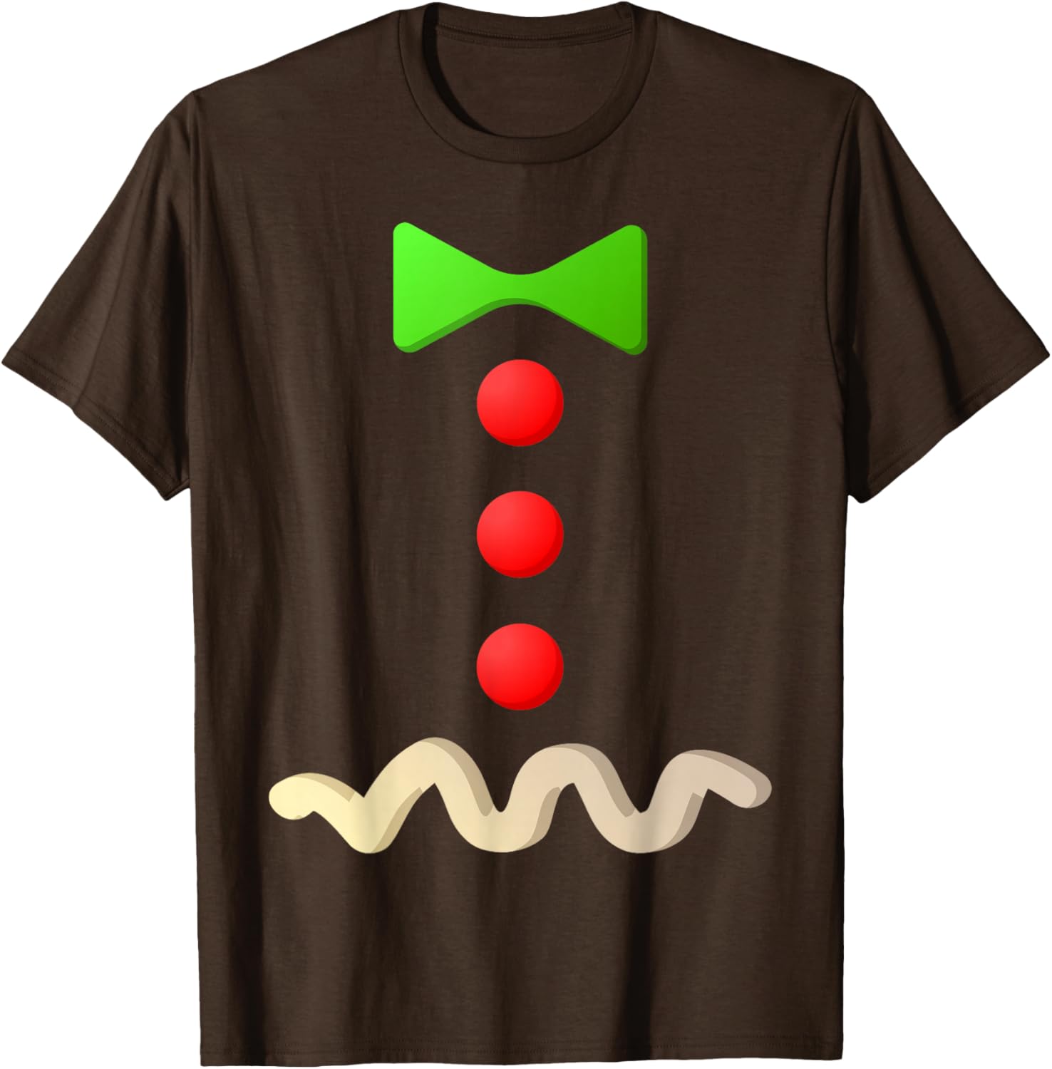 Gingerbread Man Costume T-Shirt Halloween Costume Shirt T-Shirt