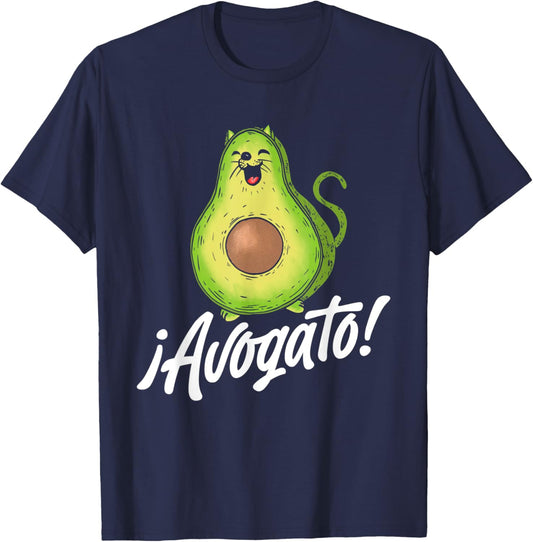 AvoGato! Funny Cat Avocado For Pet Lovers and Foodies Cute Men Women Kids T-Shirt