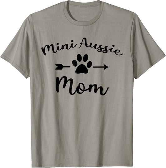 Australian-Shepherd Shirt Mini Aussie Mom T-Shirt