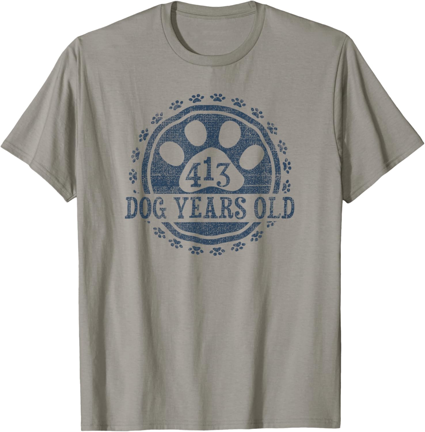 413 Dog Years Old, 59 in Human 59th Birthday Give Idea T-Shirt