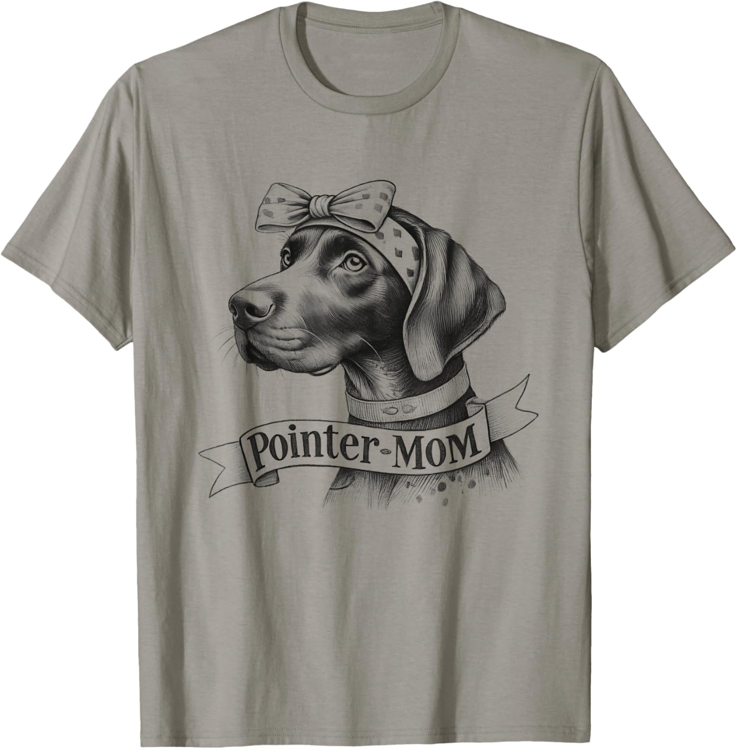 German Shorthaired Pointer Mom GSP Dog Design Idea T-Shirt