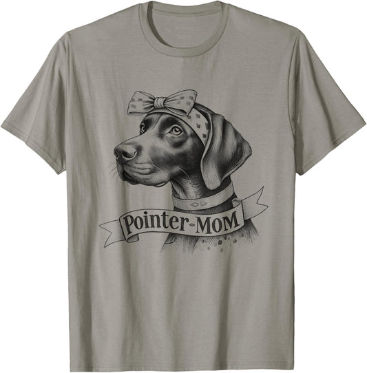 German Shorthaired Pointer Mom GSP Dog Design Idea T-Shirt